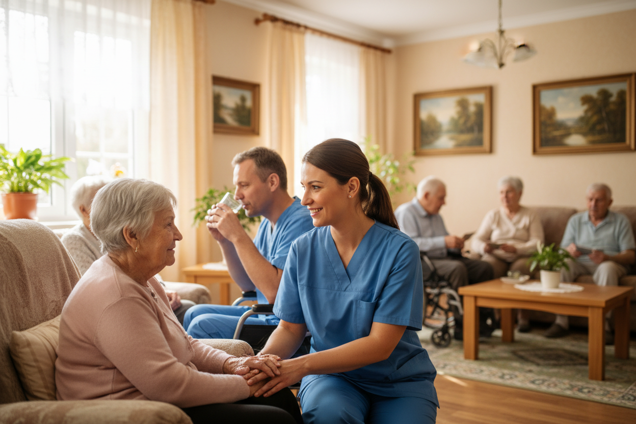 Pflegebedürftige menschen